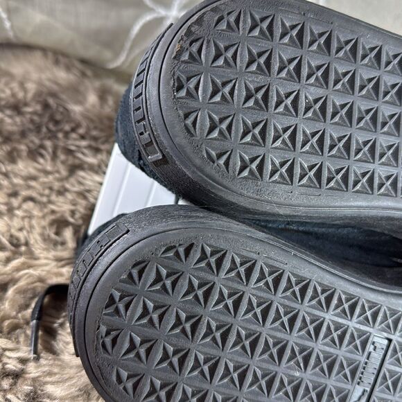 (B2) PUMA Suede Gold Platform Sneakers for Women, Size 8.5 - Picture 11 of 16